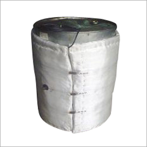 Industrial Drum Heater - Fiberglass Variable Dimensions White | Adjustable Heat Easy Install Low Maintenance 50-300Â°C Temperature Range