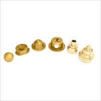 Brass General Components - Variable Dimensions, Golden Color, +/-0.1mm Tolerances | Suitable For Industrial Applications, Plumbing, Automotive Parts, Astm B16 Standards