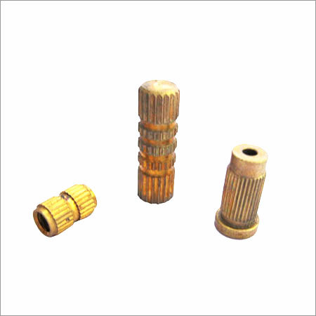 Brass Straight Knurling Insert