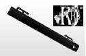 Black Steering Rod