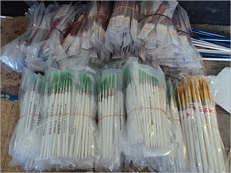 Artist Painting Brushes