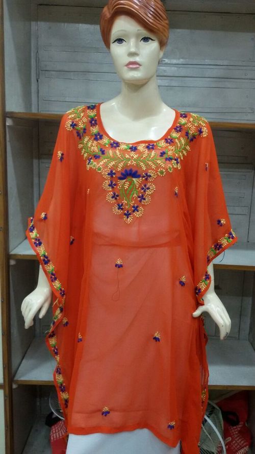 embrodried kaftan