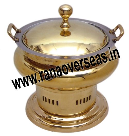 KITCHEN USE BRASS METAL SERVING DISH