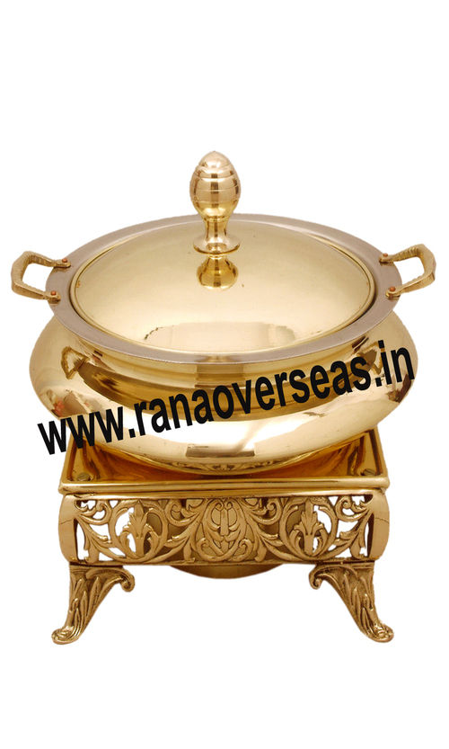 BEAUTIFUL BRASS METAL CHAFING DISH