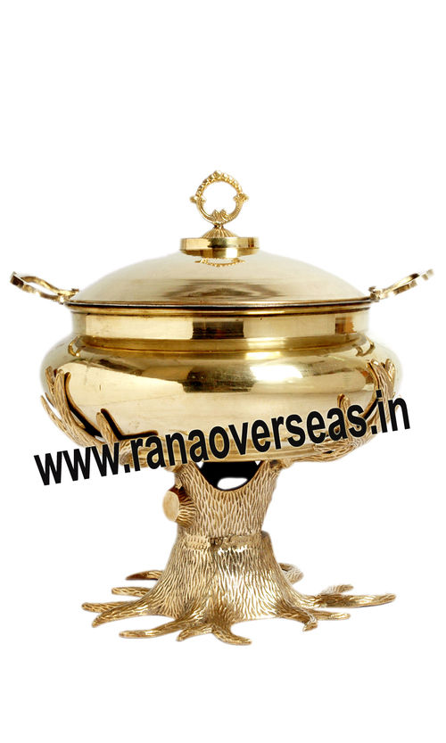 TREE SHAPE BRASS METAL CHAFING DISH