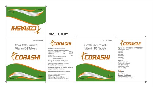 Coral Calcium Vitamin D3 Tablet