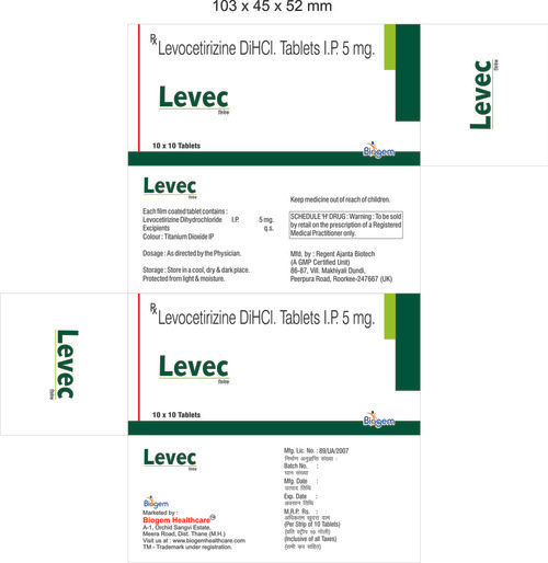 Levec-Levocetirizine