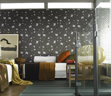 Wallpaper - Vinyl, 10m x 52cm, Floral Pattern | Elegant Design, Durable Material, Easy Installation, Washable