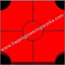 Plastic And Iron Mould Chequered