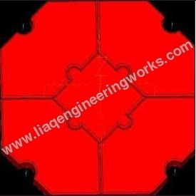 Plastic And Iron Mould Chequered