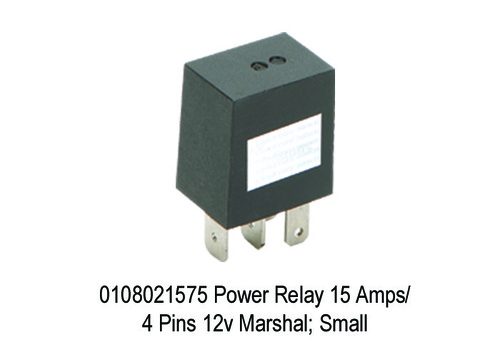 Power  Micro Relay 15 Amps4 Pins 12v Marshal;