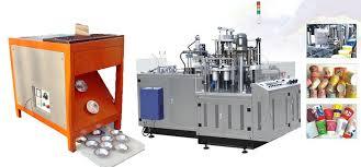 PAPER CUP WAX COATED SILVER PATTEL DONA FORMING MACHINE