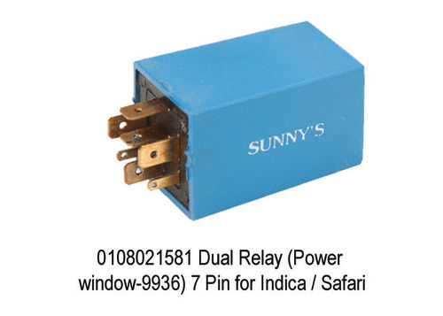 Dual Relay (Power window-9936) 7 Pin for Indica 