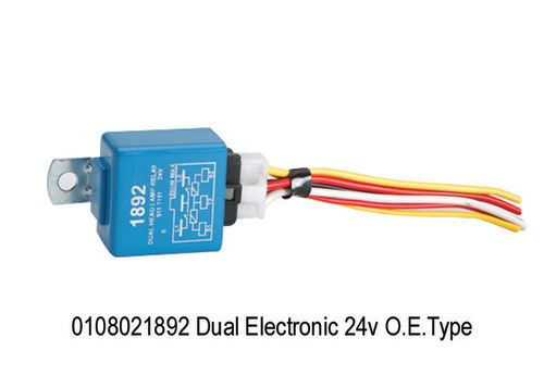 Dual Electronic 24V With Socket & Wire