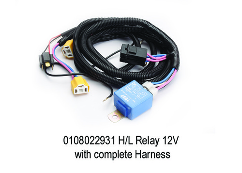 HL Relay 12V With Complete Harness