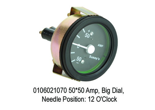 Big Dial, Needle Position 12 O'Clock 