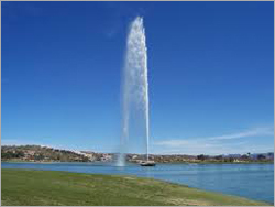 High Jet Floating Fountain