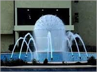 Outdoor Dandelion Fountain