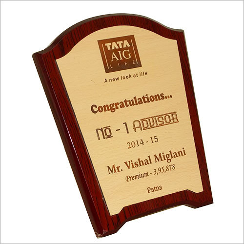 Wooden Plaque