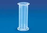 Specimen Jar (gas Jar) - Plastic, 50mm X H150mm, 12 Pcs | Excellent Protection, Tight-fitting Cap, Lab Use For Specimen Preservation