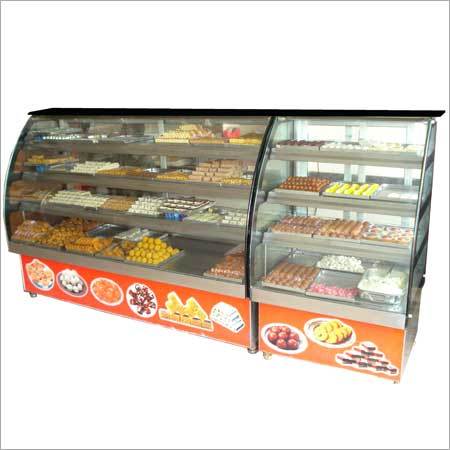 Glass Sweet Counter