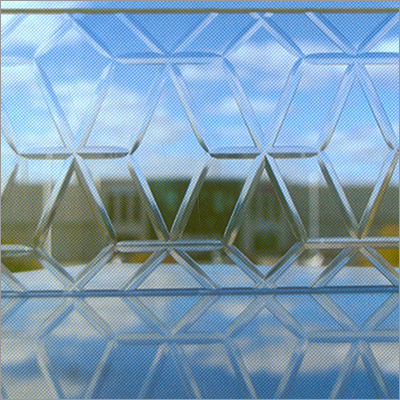 Decorative Glass V Groove