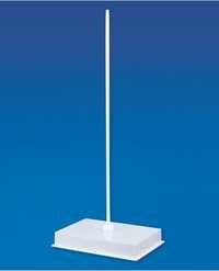 Retort Stand - Polystyrene/polypropylene, Size 225x150 Mm | Non-corrosive Design, Stable Heavy Base, Ideal For Pathology Laboratory Use
