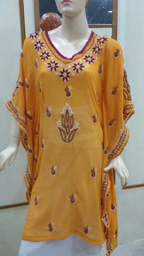 embrodried kaftan