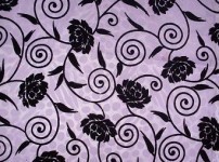 Printed Flocked Fabrics