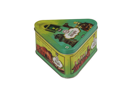 TRIANGULAR TIN BOX