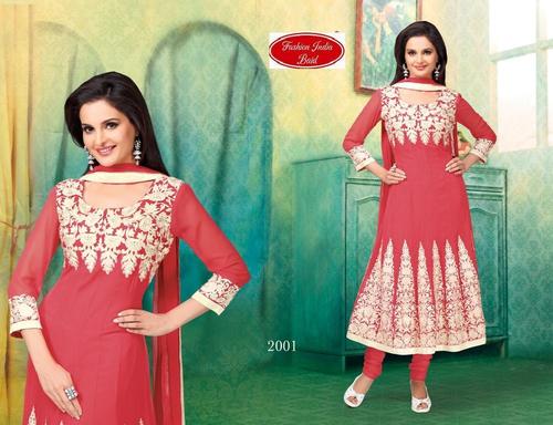 Embroidered Anarkali Salwar Kameez