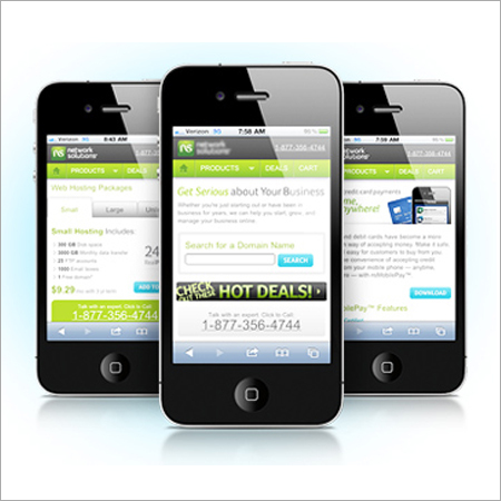 Mobile Website Designing