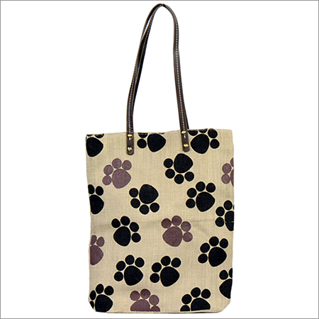 Jute printed Bag