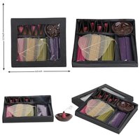 Exotic Incense Box - Plastic, 5x5 Inch, Square Shape | Moisture Free, Attractive Design, Beautiful Pattern