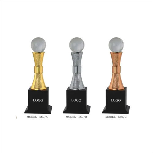 Classic Crystal Globe Trophies By POOJA GIFT CORPORATION