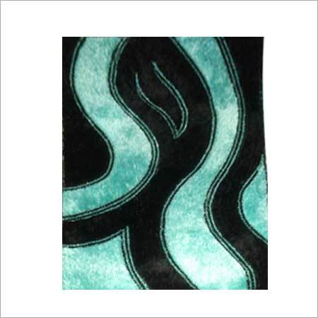 Handmade Shaggy Rug - Polyester, 3x5 ft, Teal | Soft Texture, Durable Fibers, Handcrafted, Easy Cleaning