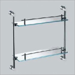 Double Layer Glass Shelf