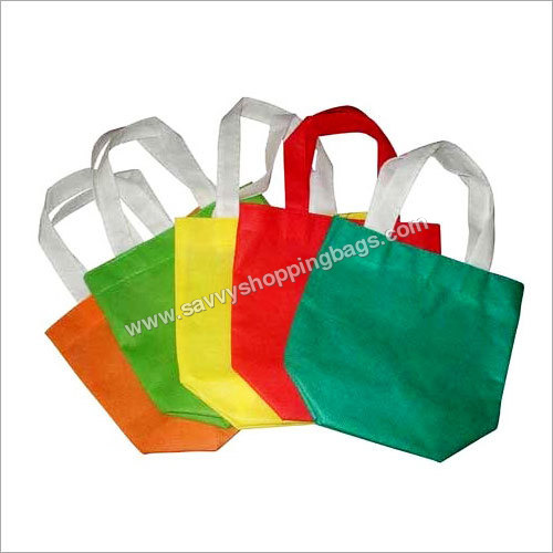 Colored Non Woven Shopping Bags - Non Woven Fabric, 10x10 to 16x16 Inch Sizes, Vibrant Colors with Flexiloop Handle, Stylish Design