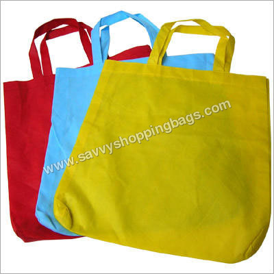 Plain Non Woven Shopping Bags - Non Woven Fabric, Size Options 10x10, 12x12, 13x17, 16x16 inches | Flexiloop Handle, Trendy Patterns, Exquisite Designs