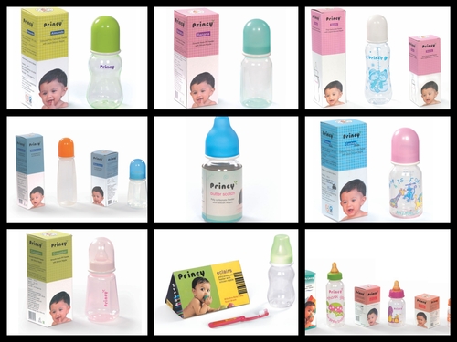 Silicone Nipple Baby Feeding Bottles