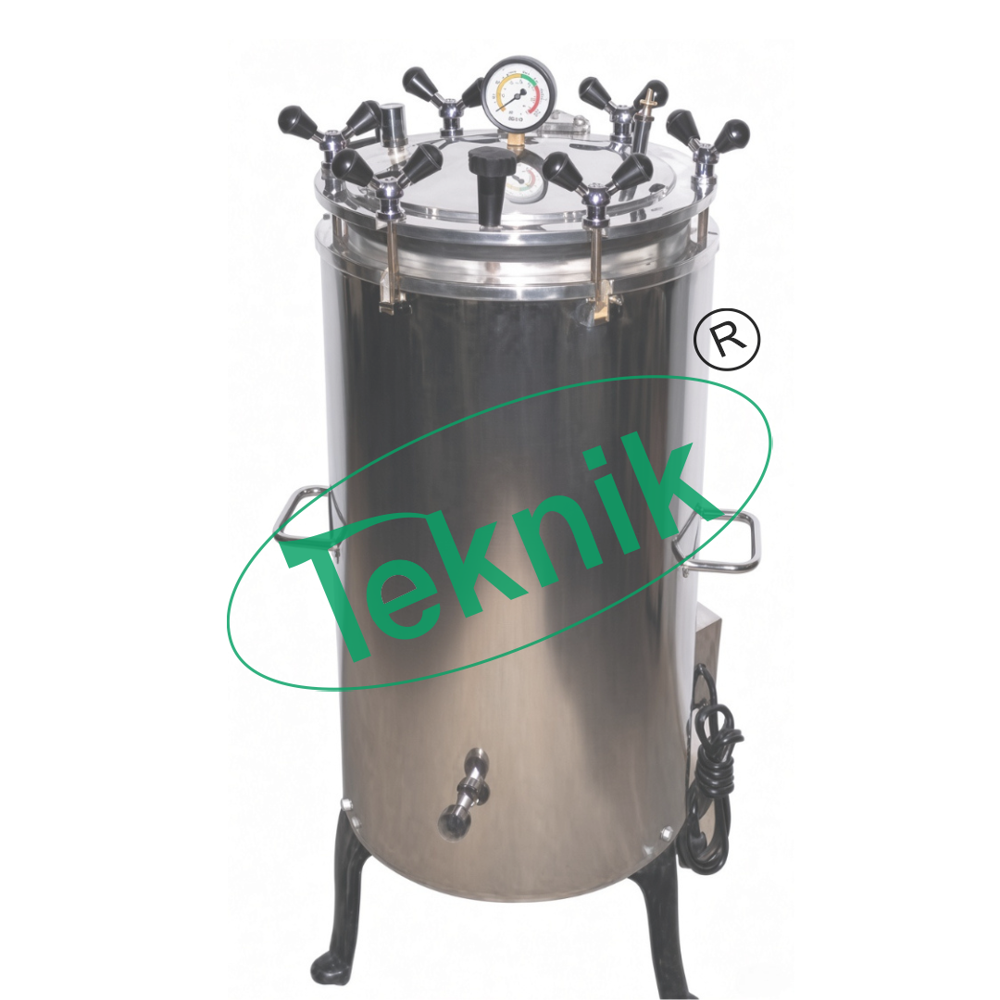 Vertical Autoclaves - Color: Silver