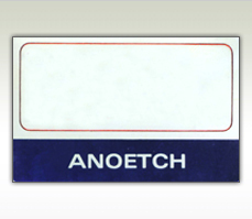Metal Labels - Metal, Varied Dimensions, White, 0.03in Thickness | Durable, Versatile, Customizable, Clear Printing, Professional Look