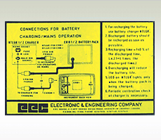 Sticker - Vinyl, Yellow, Matte Finish | Permanent Adhesive, Durable, Informative, Easy to Apply