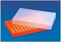 Mct Twin Rack - Polypropylene Material, 0.5 Ml. & 1.5 Ml. Tube Capacity | Protective Transparent Top, Alpha-numeric Index For Easy Identification