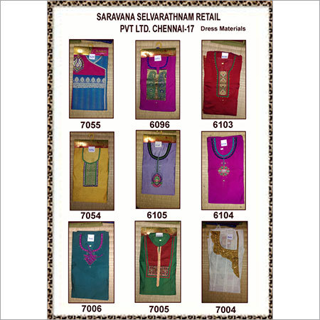 Embroidered Dress Material
