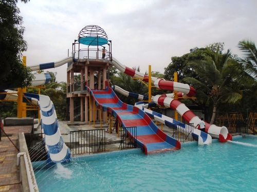 Combination Water Slide from 25 Ft ht