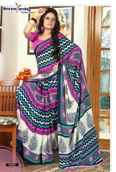Synthetic Fancy Sarees