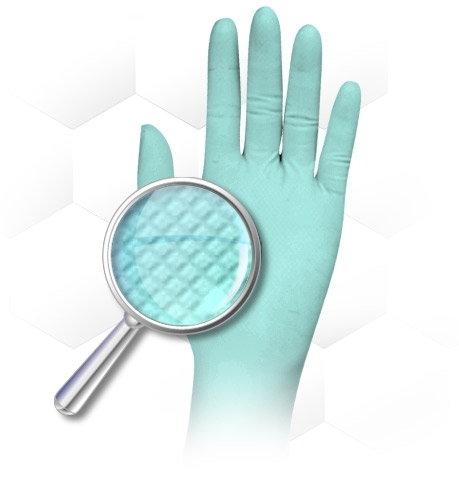 Latex Exam Gloves (Mint Green) Latex Exam Gloves (Mint Green)