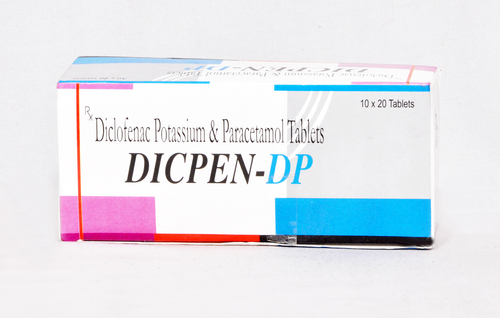 Diclofenac sodium 50 mg + Paracetamol 500mg tablet