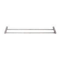 Stainless Steel Double Towel Rail-square